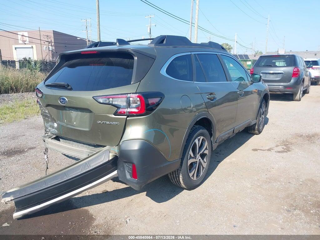 4S4BTANC9M3138970 2021 SUBARU OUTBACK photo no. 4