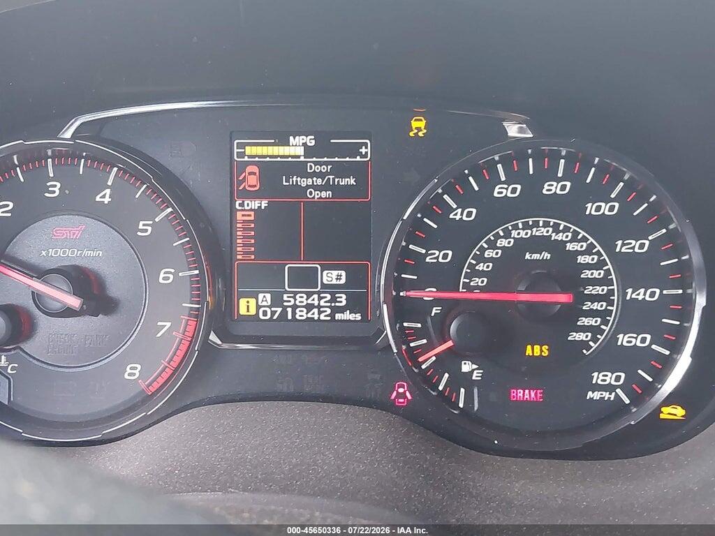 JF1VA2E67M9816528 2021 SUBARU WRX STI photo no. 7
