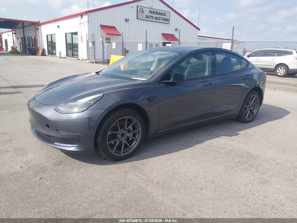5YJ3E1EA8MF866882 2021 TESLA MODEL 3 photo no. 2