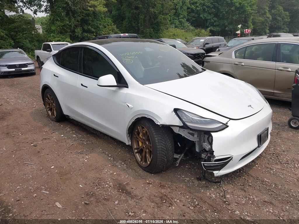5YJYGDEE4MF179600 2021 TESLA MODEL Y photo no. 1