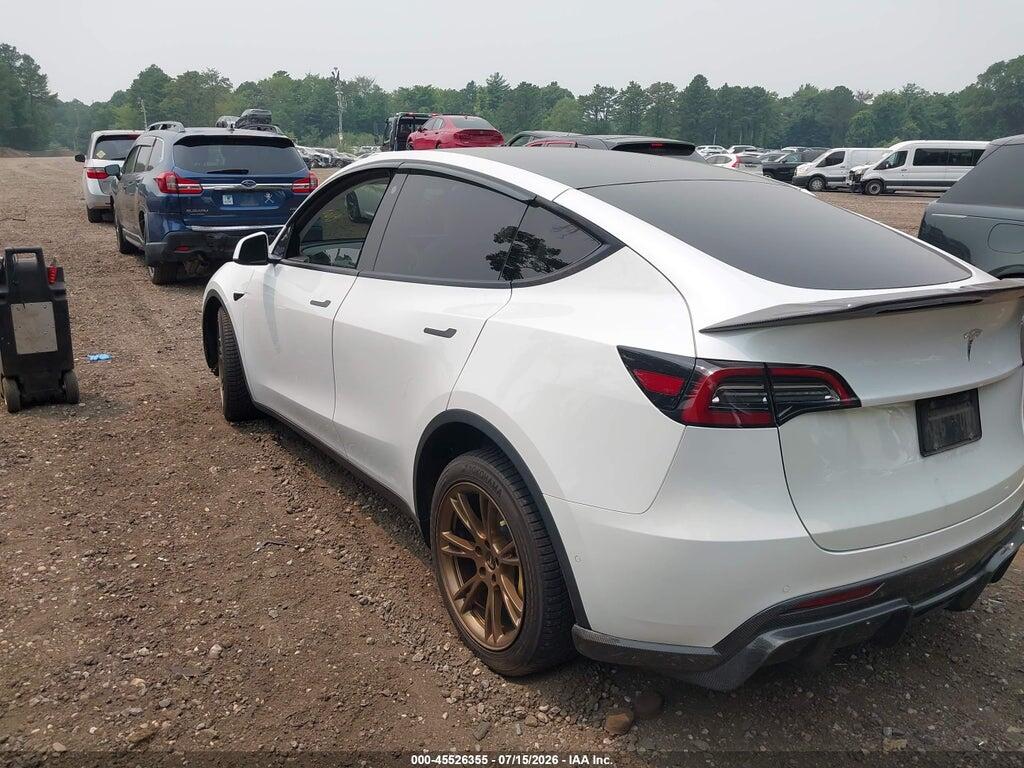 5YJYGDEE4MF179600 2021 TESLA MODEL Y photo no. 3