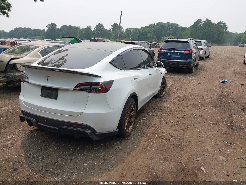 5YJYGDEE4MF179600 2021 TESLA MODEL Y photo no. 4