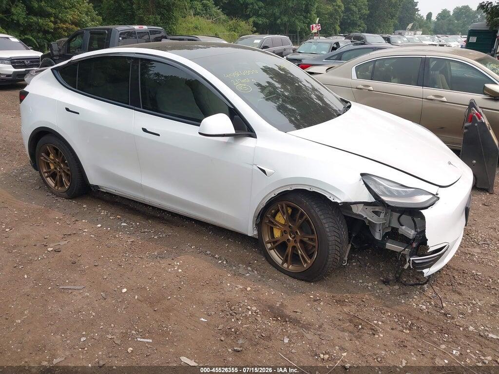 5YJYGDEE4MF179600 2021 TESLA MODEL Y photo no. 6