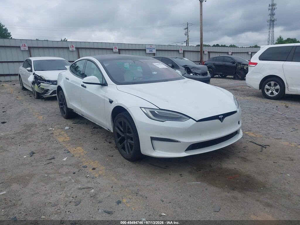 5YJSA1E53MF451690 2021 TESLA MODEL S photo no. 1