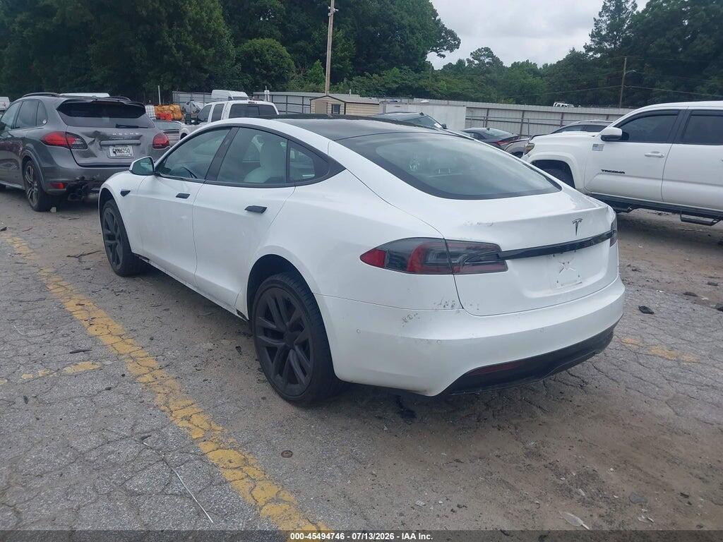 5YJSA1E53MF451690 2021 TESLA MODEL S photo no. 3