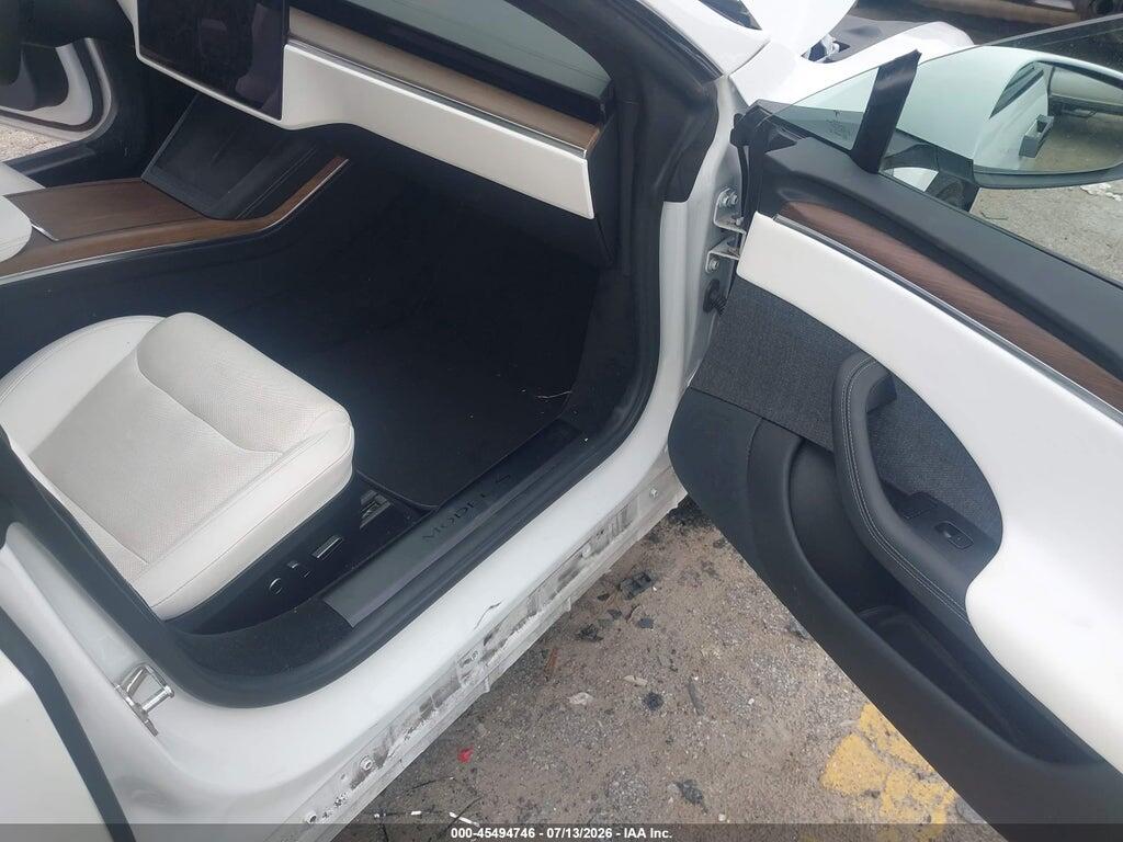5YJSA1E53MF451690 2021 TESLA MODEL S photo no. 5
