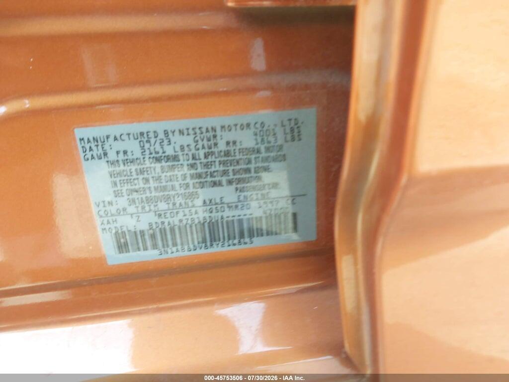 3N1AB8DV8RY216865 2024 NISSAN SENTRA photo no. 9