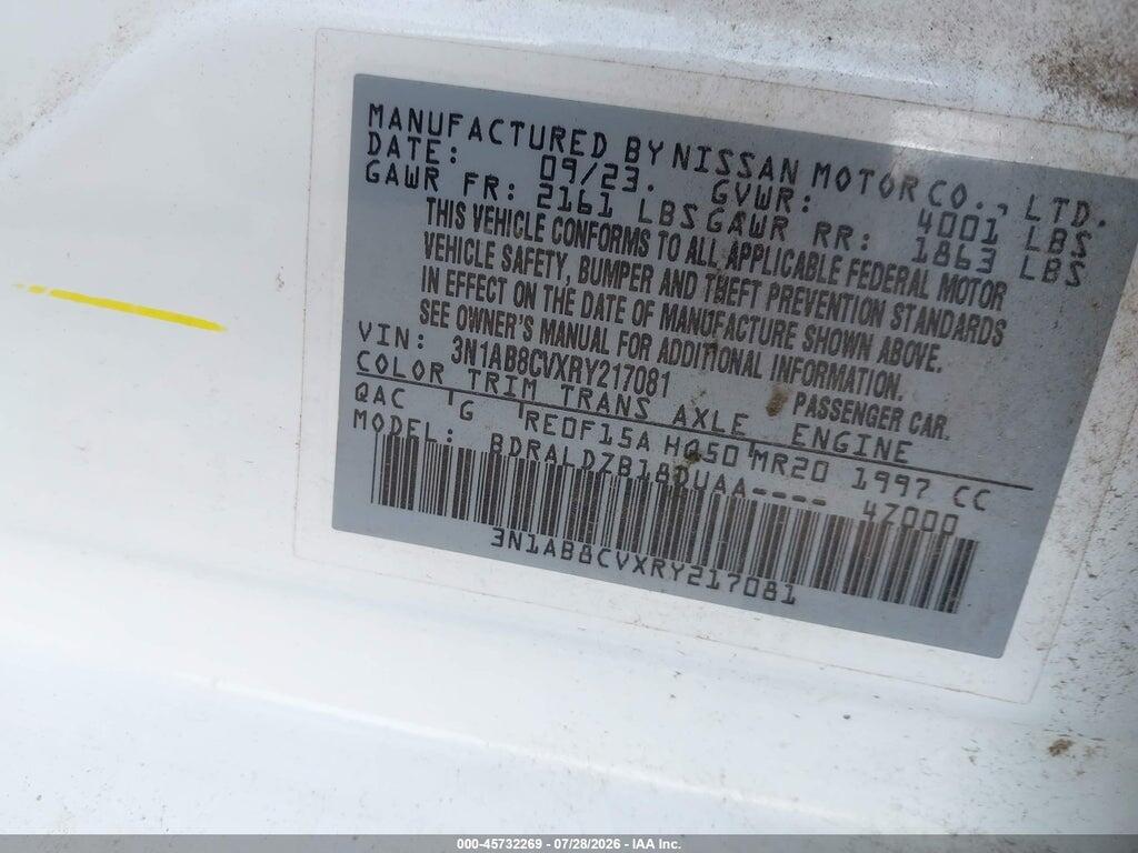 3N1AB8CVXRY217081 2024 NISSAN SENTRA photo no. 9