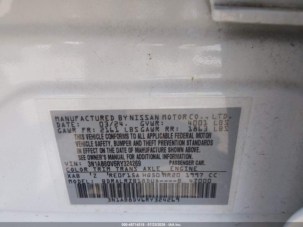 3N1AB8DV6RY324269 2024 NISSAN SENTRA photo no. 9
