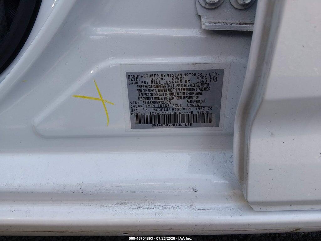 3N1AB8DV2RY364672 2024 NISSAN SENTRA photo no. 9