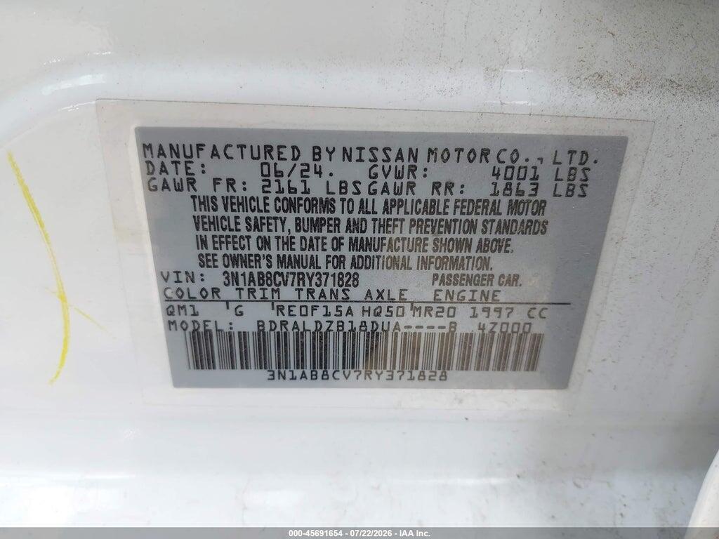 3N1AB8CV7RY371828 2024 NISSAN SENTRA photo no. 9