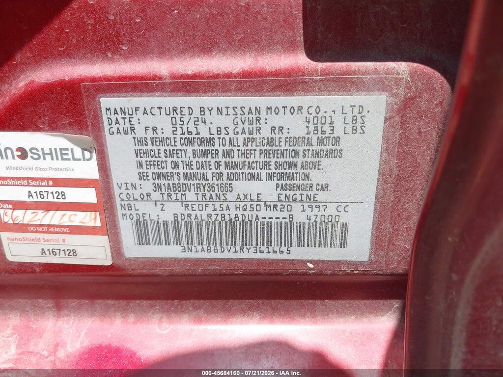 3N1AB8DV1RY361665 2024 NISSAN SENTRA photo no. 9