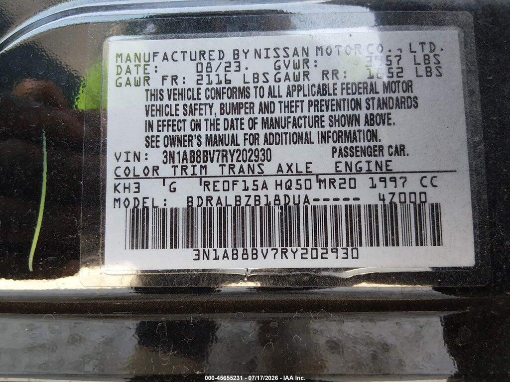 3N1AB8BV7RY202930 2024 NISSAN SENTRA photo no. 9