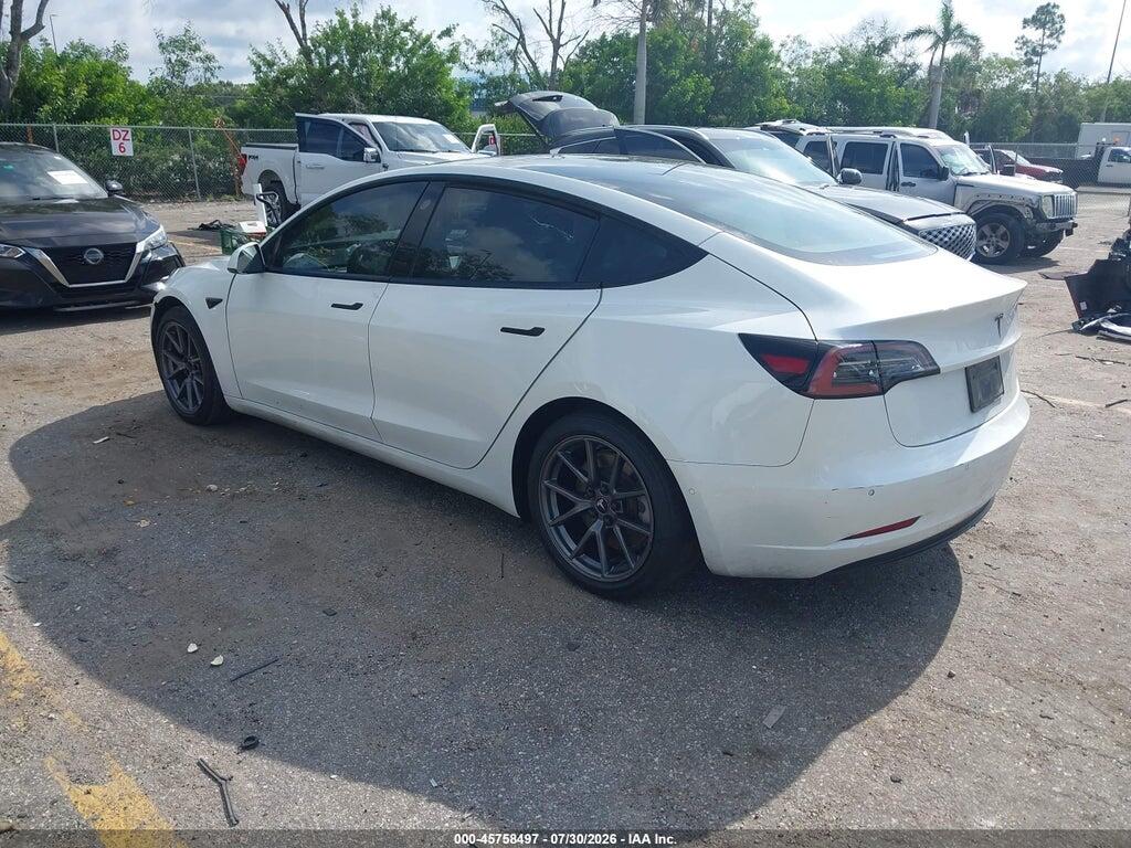 5YJ3E1EA3MF978327 2021 TESLA MODEL 3 photo no. 3