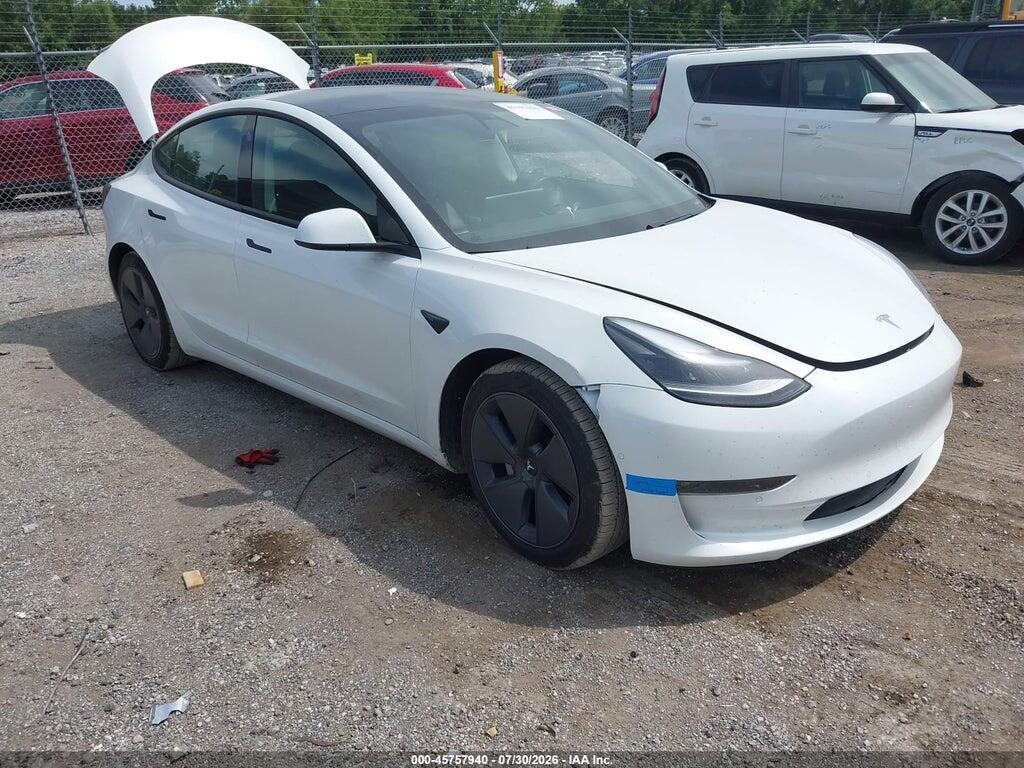 5YJ3E1EB7MF927650 2021 TESLA MODEL 3 photo no. 1