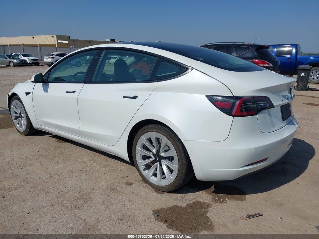 5YJ3E1EA9MF045564 2021 TESLA MODEL 3 photo no. 3