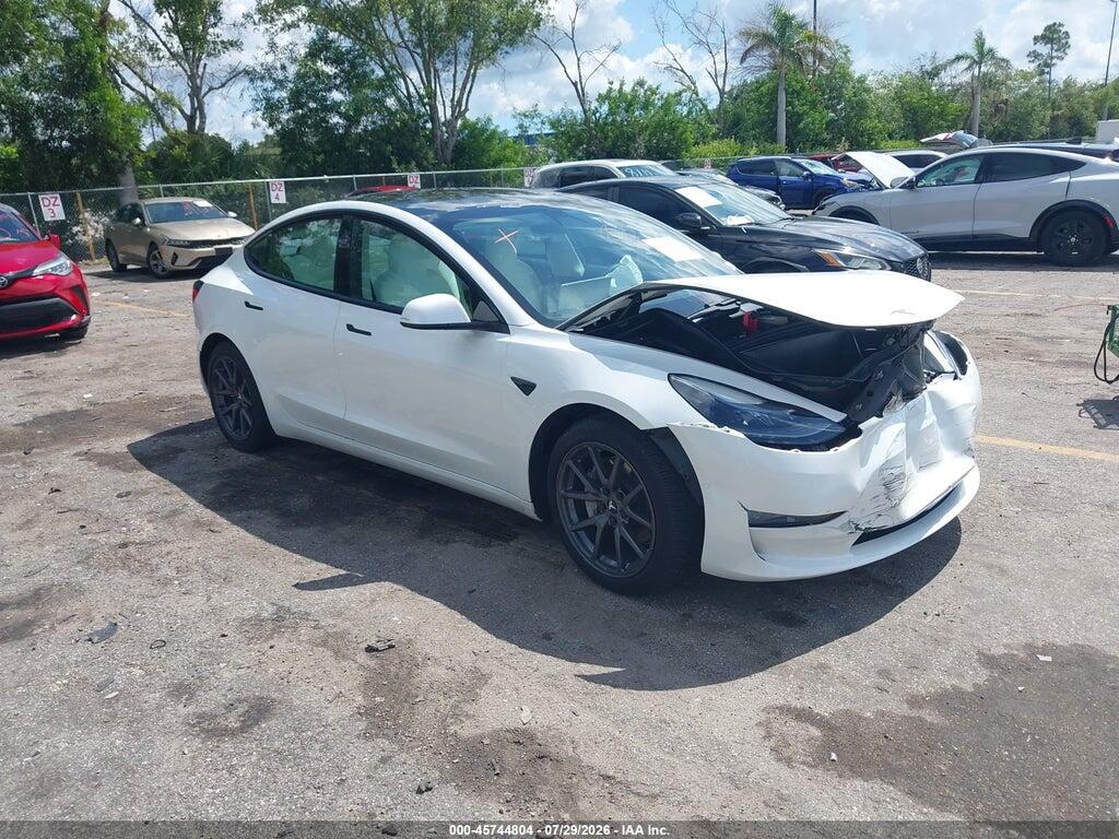 5YJ3E1EB2MF046838 2021 TESLA MODEL 3 photo no. 1