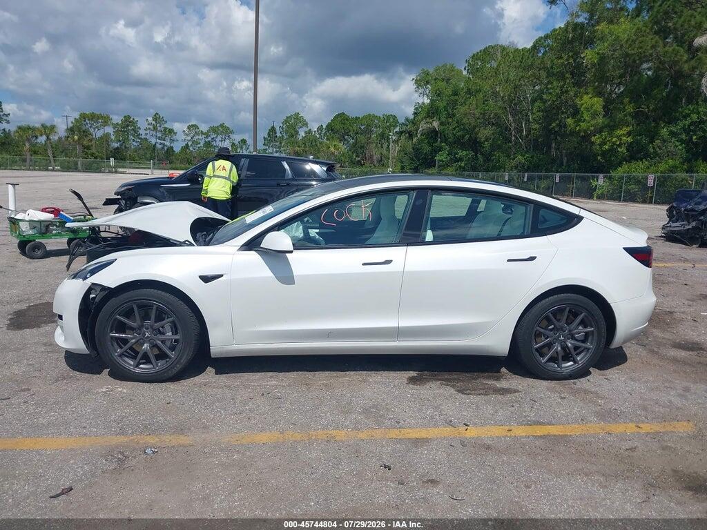 5YJ3E1EB2MF046838 2021 TESLA MODEL 3 photo no. 12