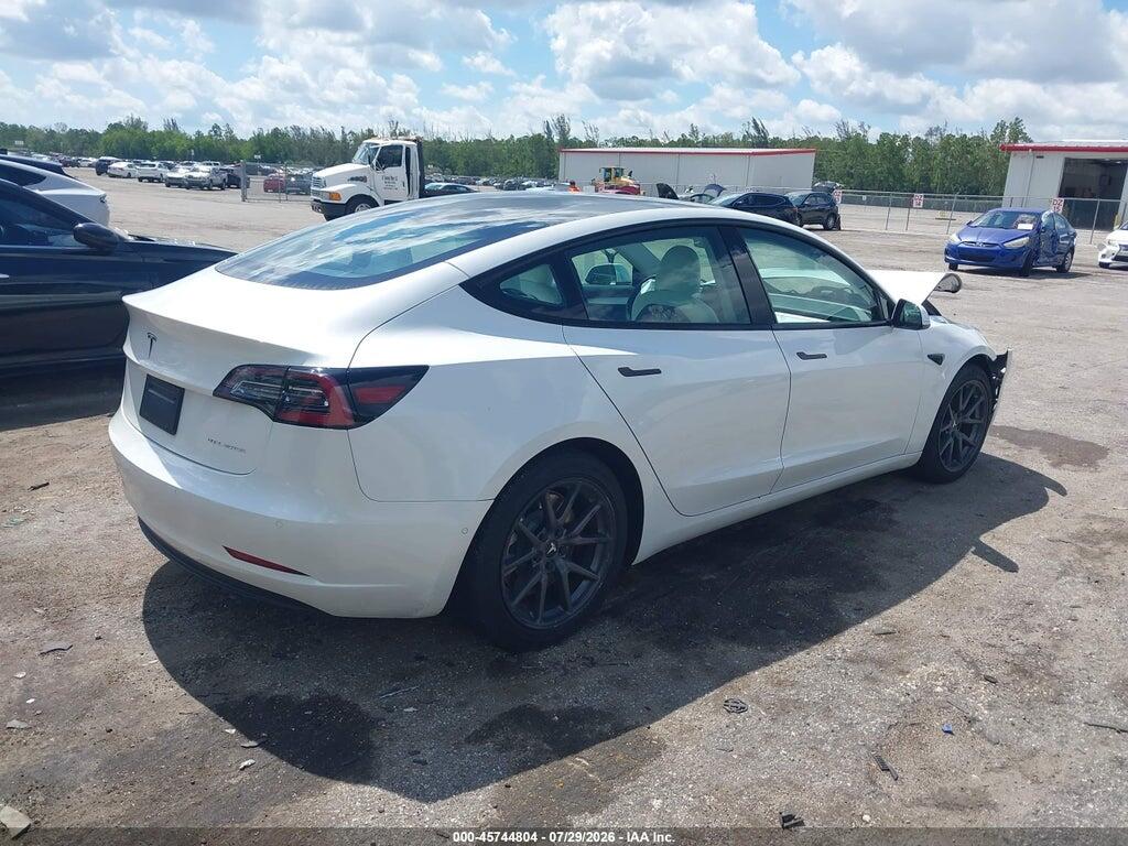 5YJ3E1EB2MF046838 2021 TESLA MODEL 3 photo no. 4