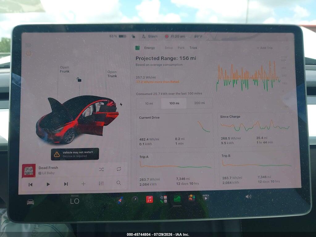 5YJ3E1EB2MF046838 2021 TESLA MODEL 3 photo no. 7