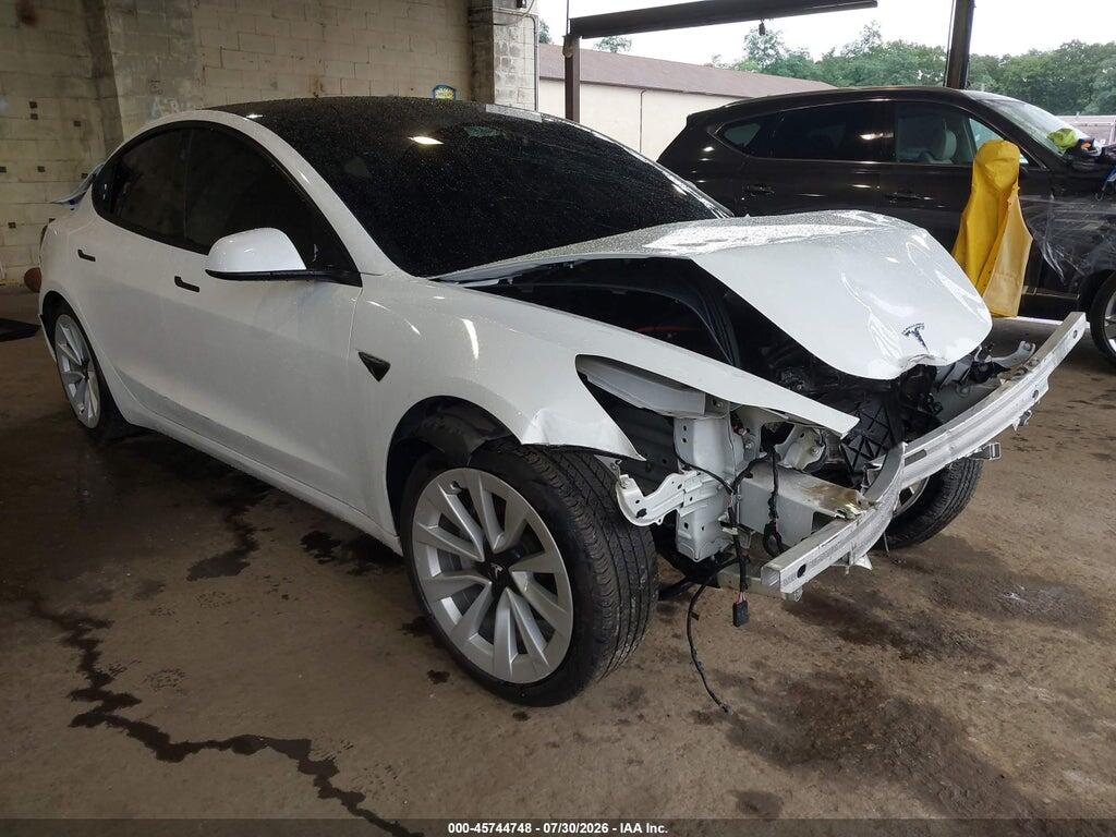 5YJ3E1EA1MF063749 2021 TESLA MODEL 3 photo no. 1