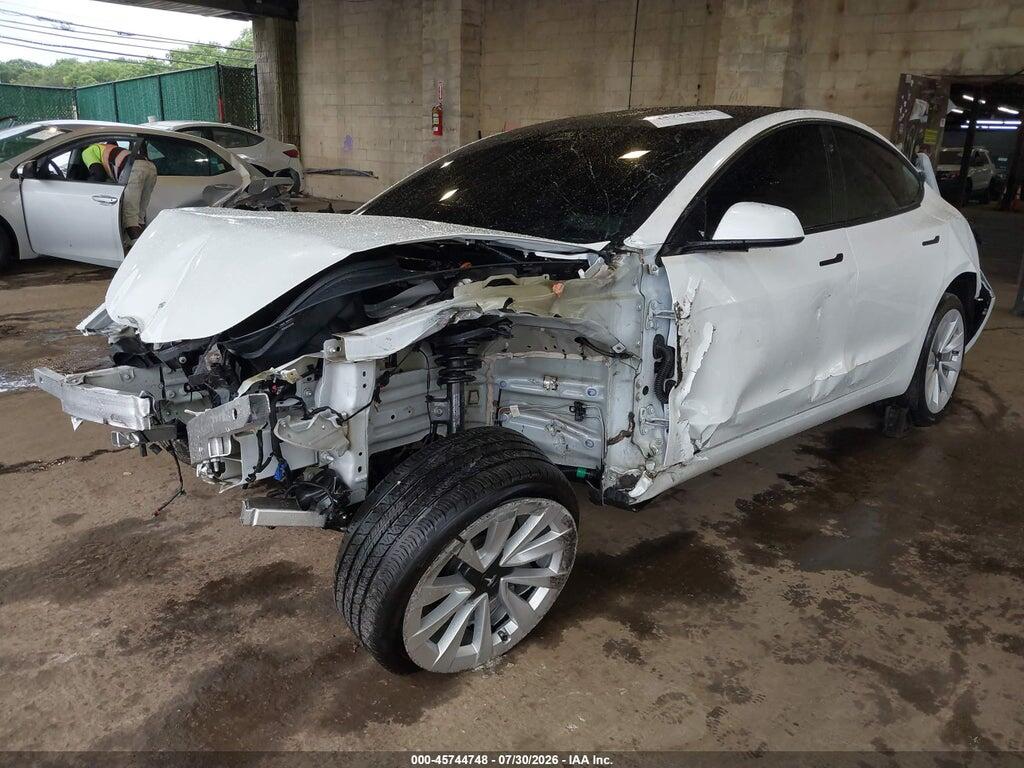 5YJ3E1EA1MF063749 2021 TESLA MODEL 3 photo no. 2