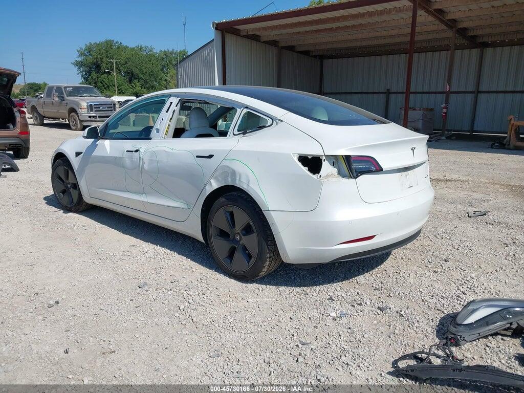 5YJ3E1EB3MF975789 2021 TESLA MODEL 3 photo no. 3