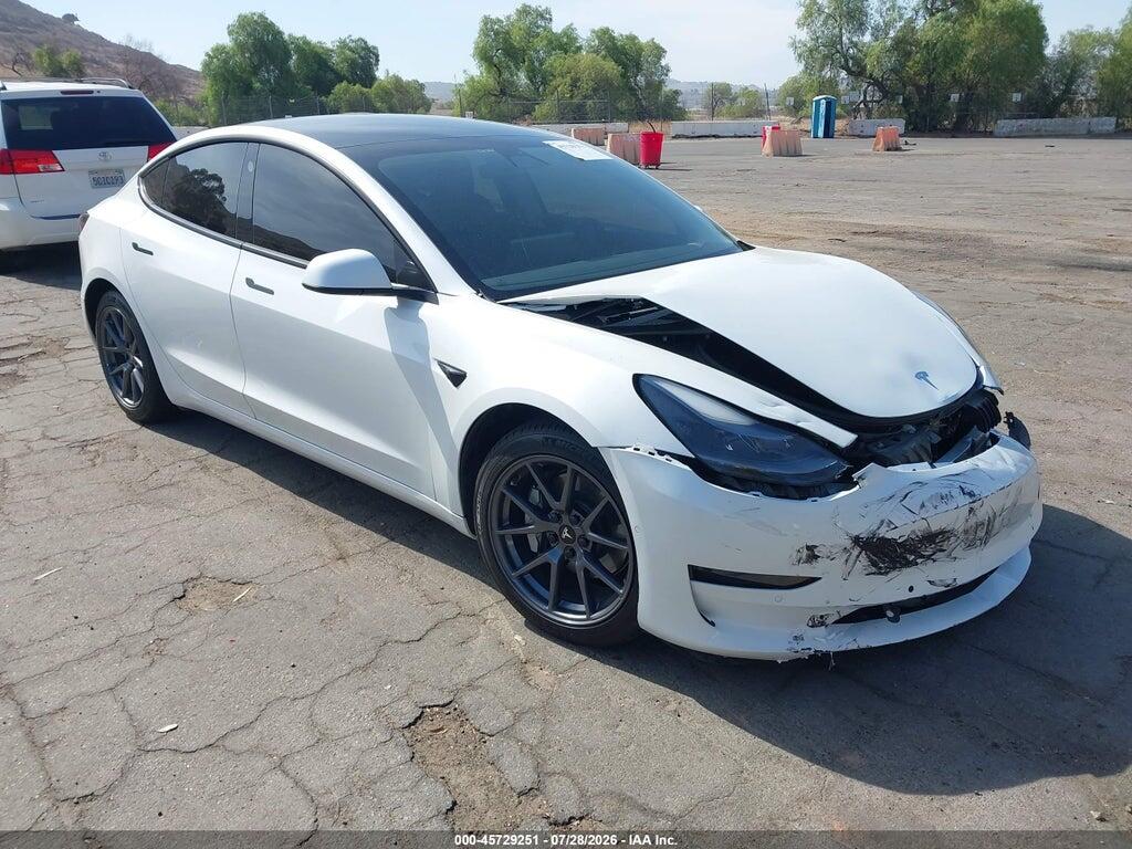 5YJ3E1EB4MF869609 2021 TESLA MODEL 3 photo no. 1