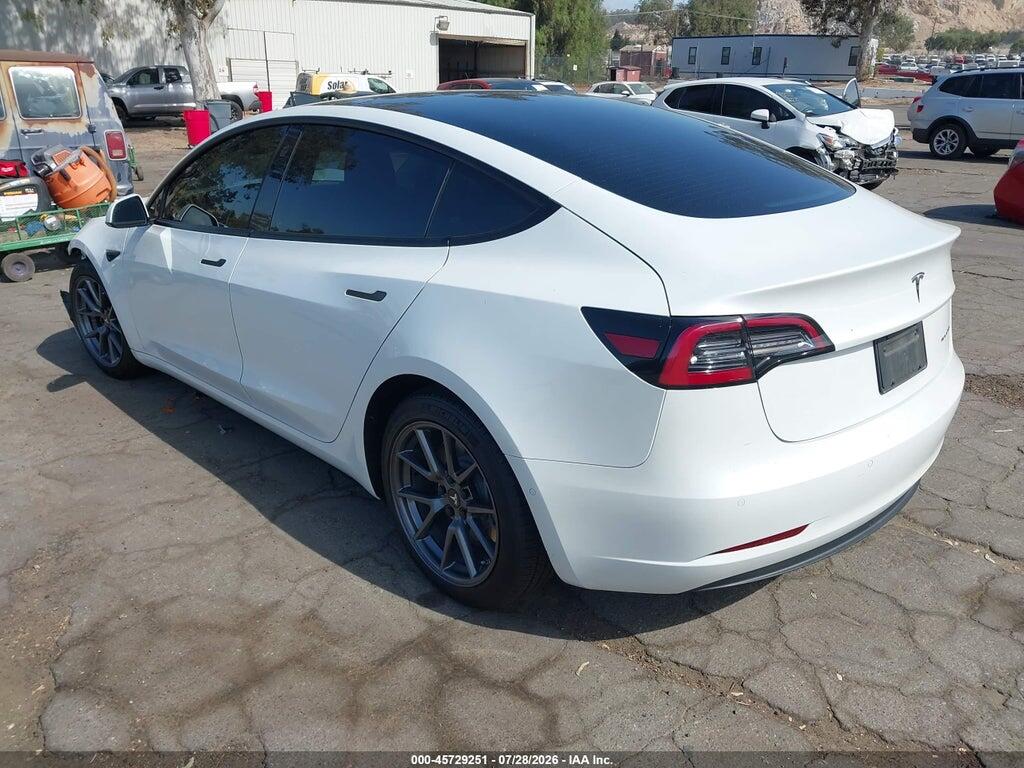 5YJ3E1EB4MF869609 2021 TESLA MODEL 3 photo no. 3