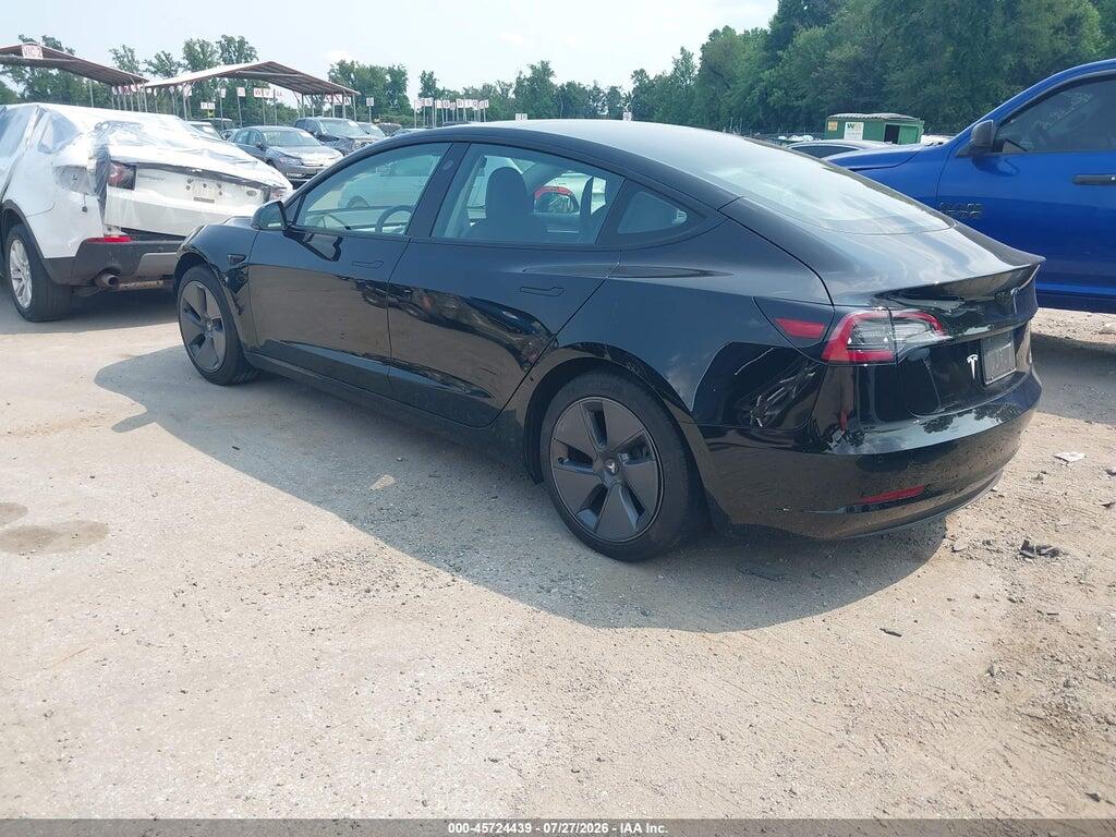 5YJ3E1EA1MF027415 2021 TESLA MODEL 3 photo no. 3
