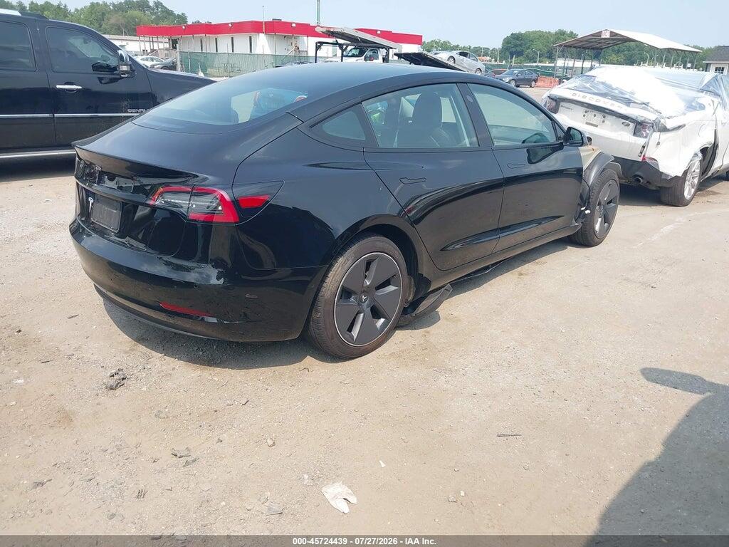 5YJ3E1EA1MF027415 2021 TESLA MODEL 3 photo no. 4