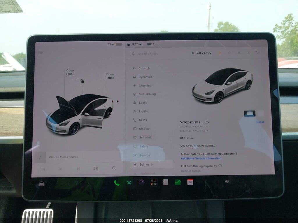 5YJ3E1EB6MF978959 2021 TESLA MODEL 3 photo no. 7