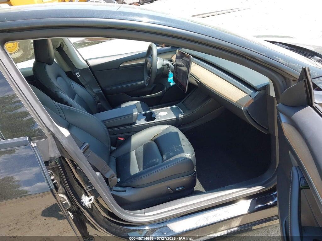 5YJ3E1EB4MF990639 2021 TESLA MODEL 3 photo no. 5