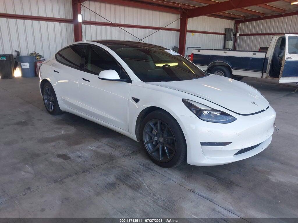 5YJ3E1EA0MF923222 2021 TESLA MODEL 3 photo no. 1