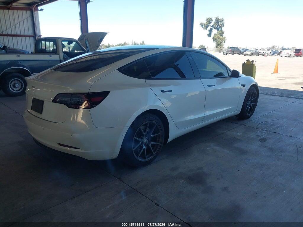 5YJ3E1EA0MF923222 2021 TESLA MODEL 3 photo no. 4