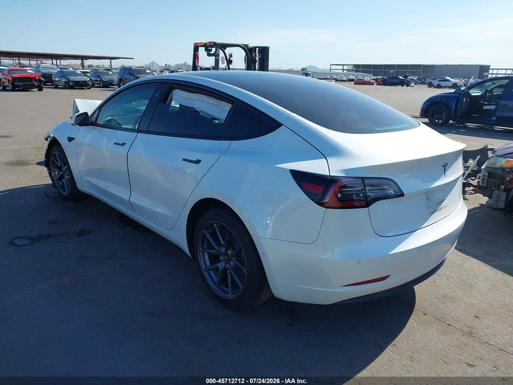 5YJ3E1EA3MF994320 2021 TESLA MODEL 3 photo no. 3