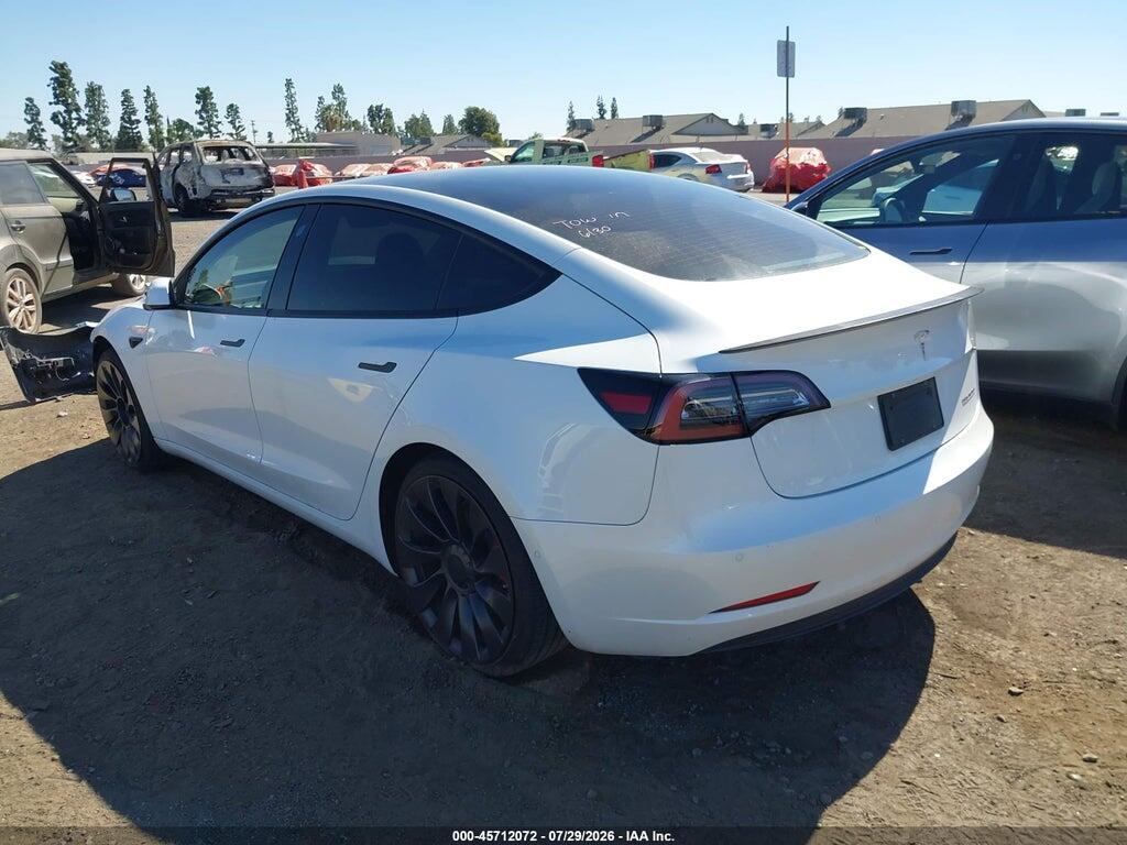 5YJ3E1EC0MF093696 2021 TESLA MODEL 3 photo no. 3