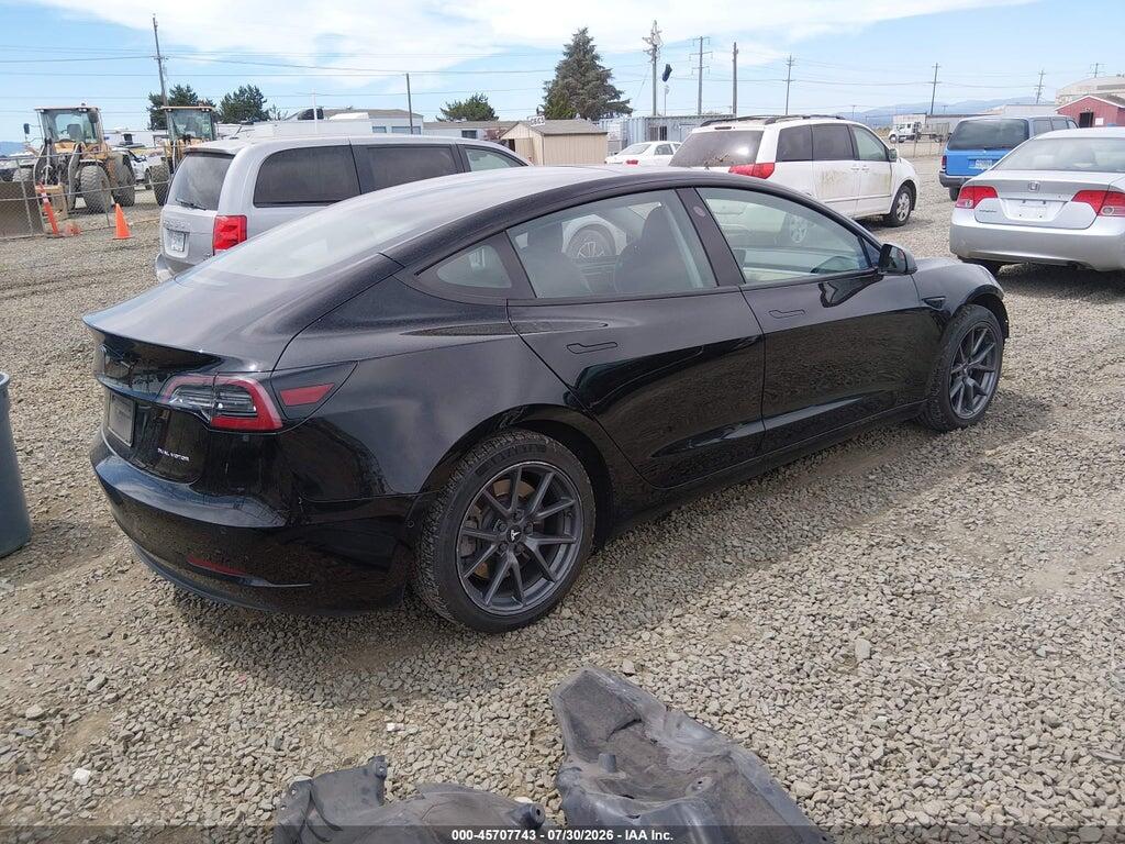 5YJ3E1EB3MF903104 2021 TESLA MODEL 3 photo no. 4