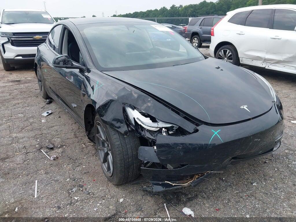5YJ3E1EA5MF052107 2021 TESLA MODEL 3 photo no. 1