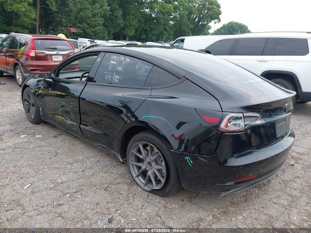 5YJ3E1EA5MF052107 2021 TESLA MODEL 3 photo no. 3