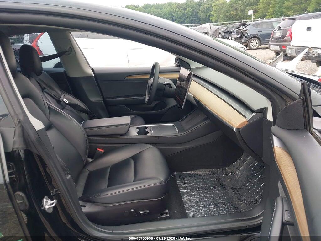 5YJ3E1EA5MF052107 2021 TESLA MODEL 3 photo no. 5