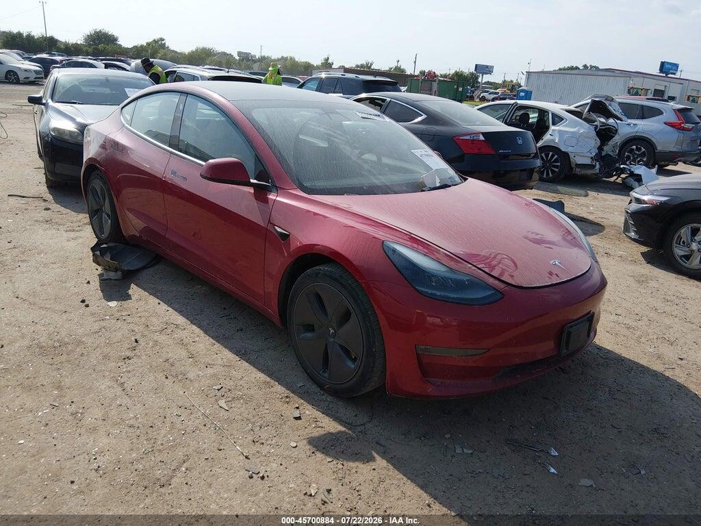 5YJ3E1EA2MF095402 2021 TESLA MODEL 3 photo no. 1