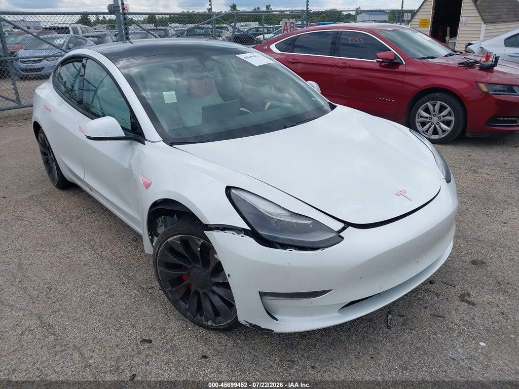 5YJ3E1EC4MF049491 2021 TESLA MODEL 3 photo no. 1