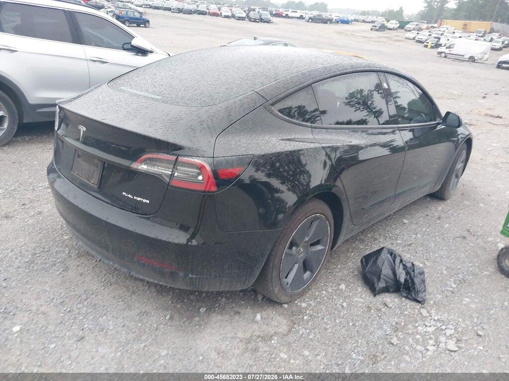 5YJ3E1EB2MF049562 2021 TESLA MODEL 3 photo no. 4