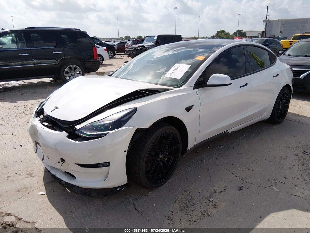 5YJ3E1EA5MF016689 2021 TESLA MODEL 3 photo no. 2