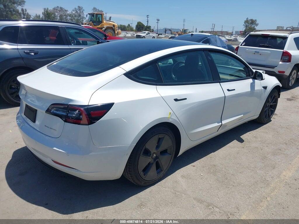 5YJ3E1EB2MF938975 2021 TESLA MODEL 3 photo no. 4