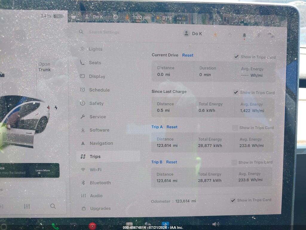 5YJ3E1EB2MF938975 2021 TESLA MODEL 3 photo no. 7