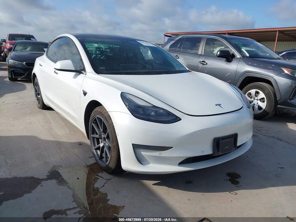 5YJ3E1EA2MF027438 2021 TESLA MODEL 3 photo no. 1