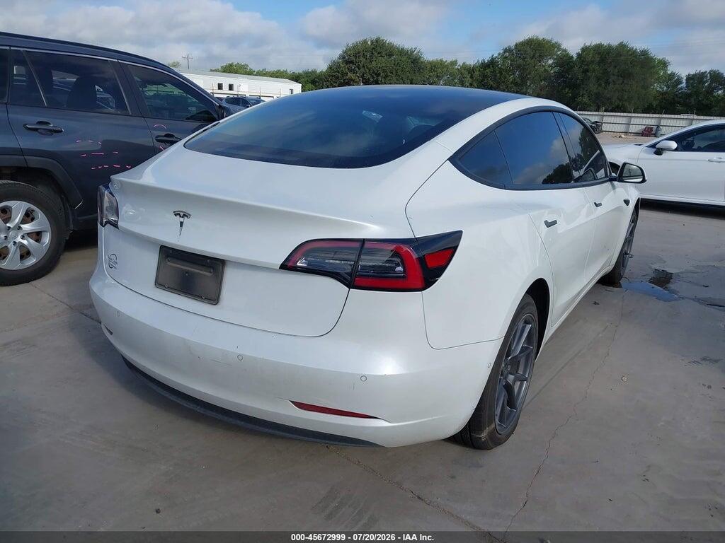 5YJ3E1EA2MF027438 2021 TESLA MODEL 3 photo no. 4