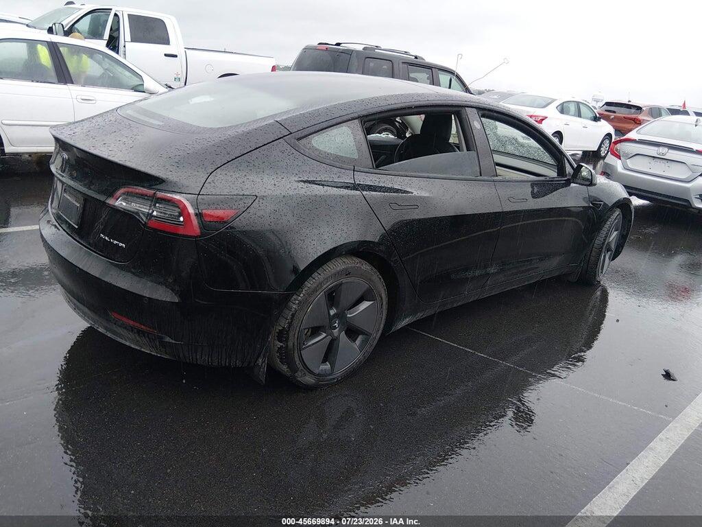 5YJ3E1EB4MF928349 2021 TESLA MODEL 3 photo no. 4